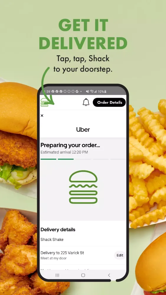 Shake Shack سکرین شاٹس