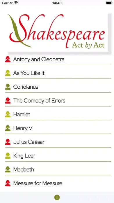 Shakespeare Act by Act سکرین شاٹس