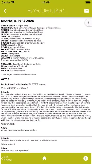 Shakespeare Act by Act سکرین شاٹس