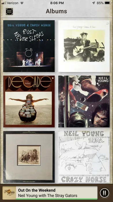 Neil Young Archives স্ক্রিনশট