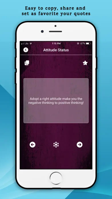 Captures d'écran de Whats Status Quotes & Shayari