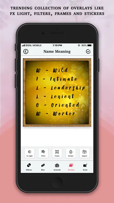 Zrzuty ekranu My Name Meaning Maker