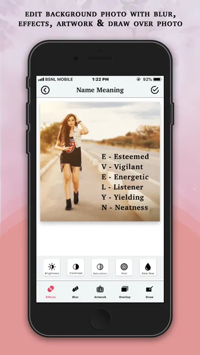 Zrzuty ekranu My Name Meaning Maker