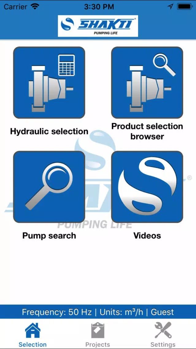 Shakti Pump Selector应用截图