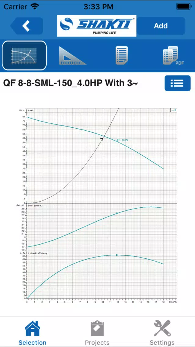 Shakti Pump Selector应用截图