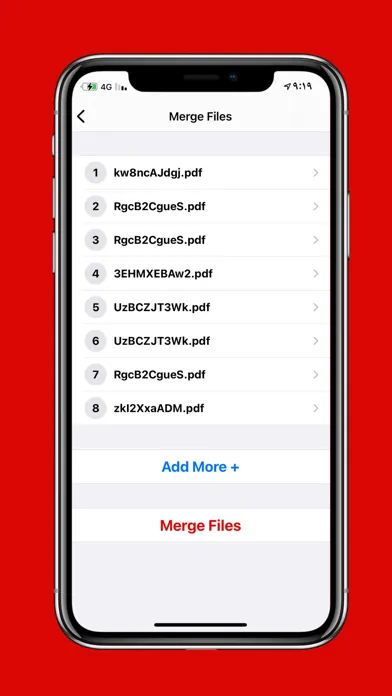 Merge files PDF應用截圖