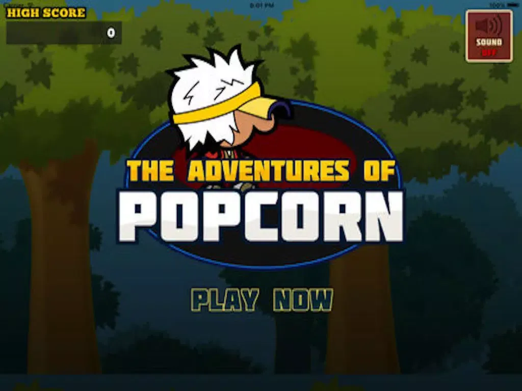 Ảnh chụp màn hình của Crazy Popcorn Adventures iPad 