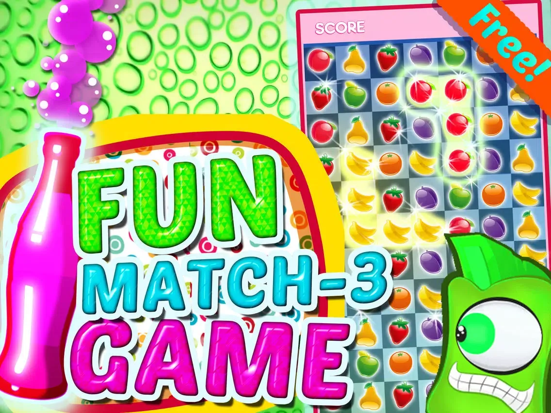 Ảnh chụp màn hình của `` A Candy Swap `` - Fun Match 3 Mania Of Blast.ing Puzzle's For Kids FREE iPad 