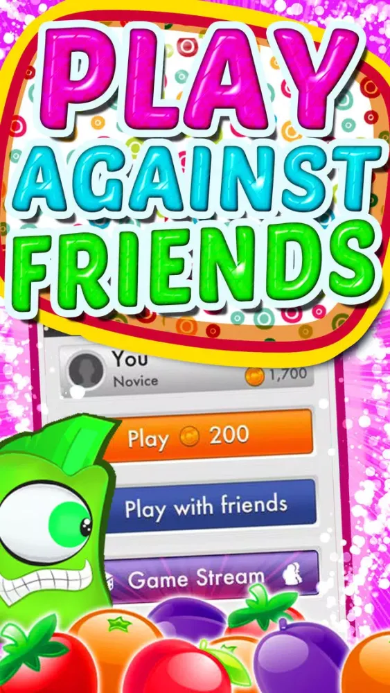 Ảnh chụp màn hình của `` A Candy Swap `` - Fun Match 3 Mania Of Blast.ing Puzzle's For Kids FREE