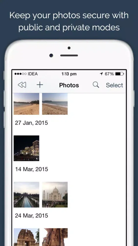 Secure Photos PRO - Private vault to keep your photos safe and secure Screenshots