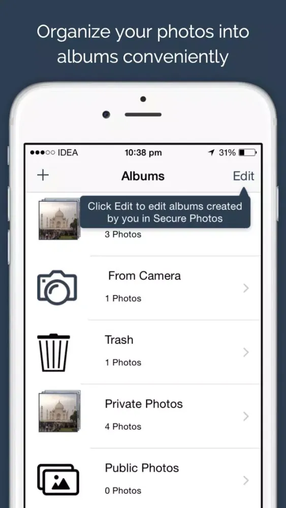 Secure Photos PRO - Private vault to keep your photos safe and secure Screenshots