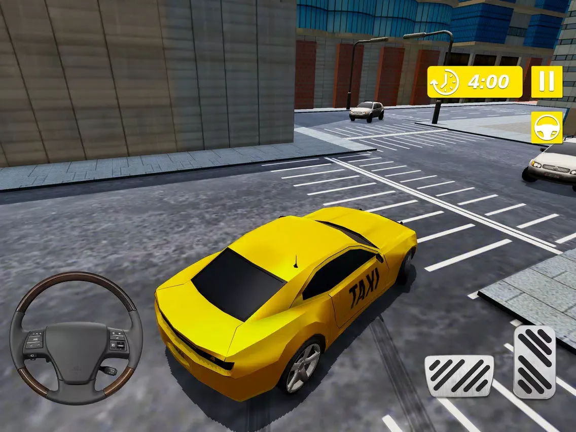 Real Taxi Cab Driver City iPad  스크린샷