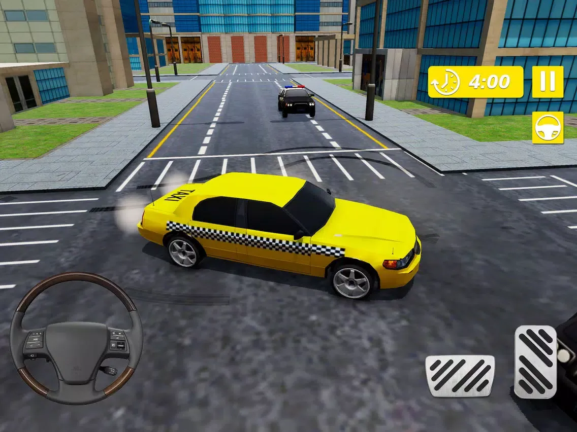 Real Taxi Cab Driver City iPad  스크린샷