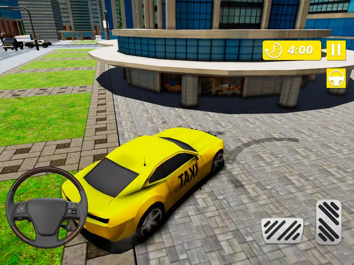 Real Taxi Cab Driver City iPad  스크린샷