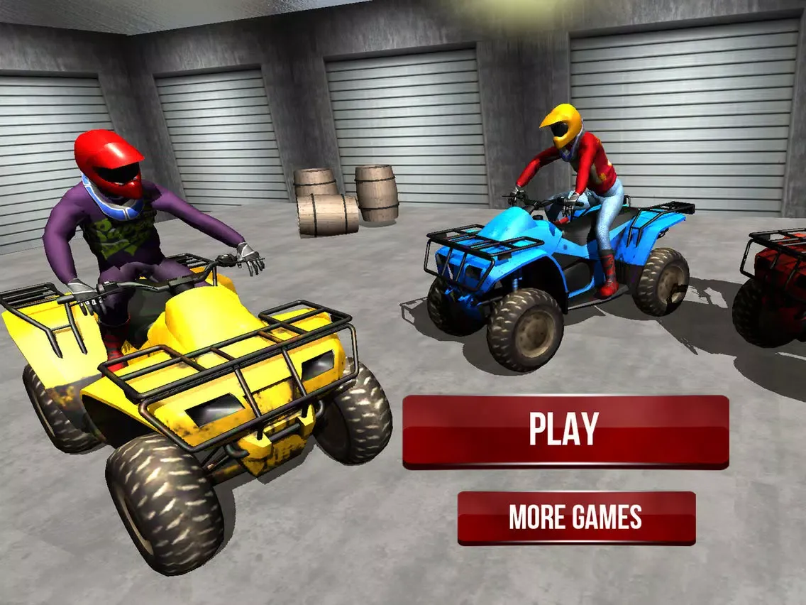 Capturas de tela do Sky ATV Quad Bike Rider iPad 