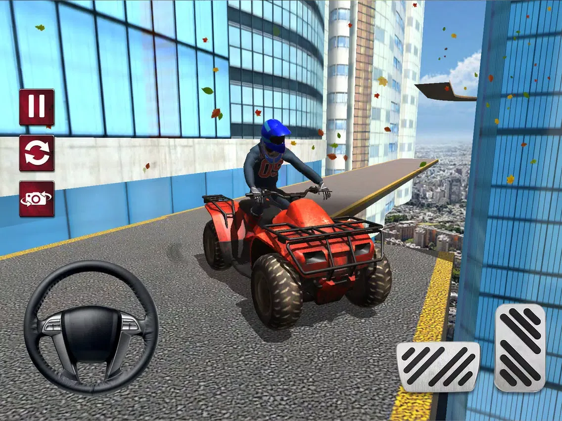 Capturas de tela do Sky ATV Quad Bike Rider iPad 