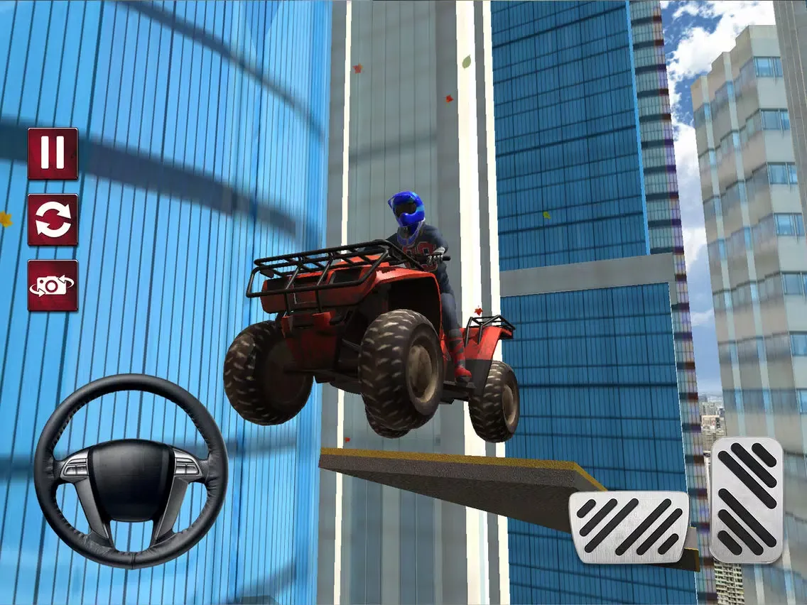 Capturas de tela do Sky ATV Quad Bike Rider iPad 