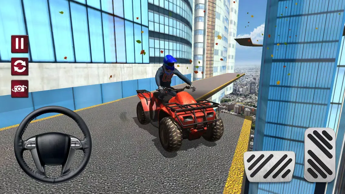 Capturas de tela do Sky ATV Quad Bike Rider