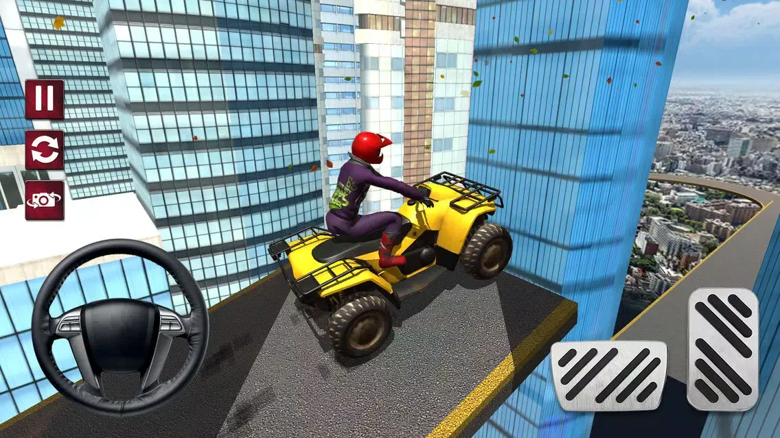 Capturas de tela do Sky ATV Quad Bike Rider