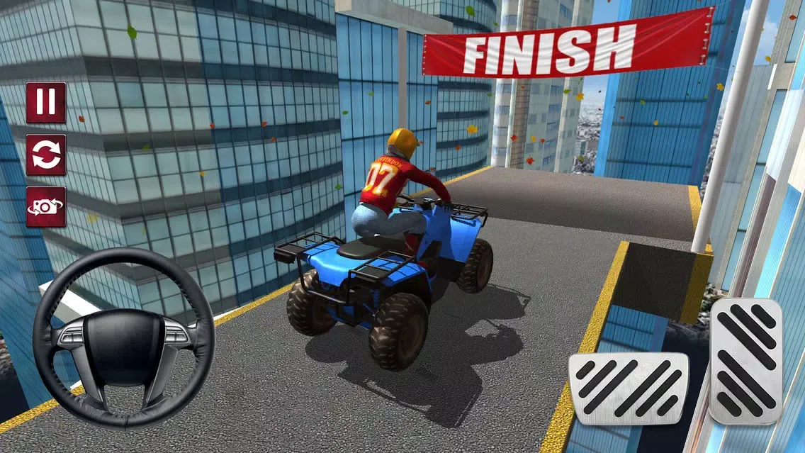 Capturas de tela do Sky ATV Quad Bike Rider