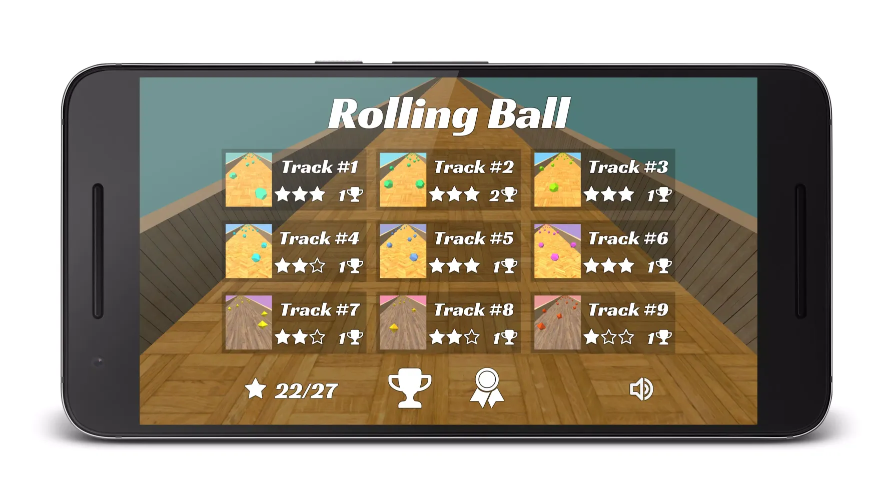 Zrzuty ekranu Rolling Ball