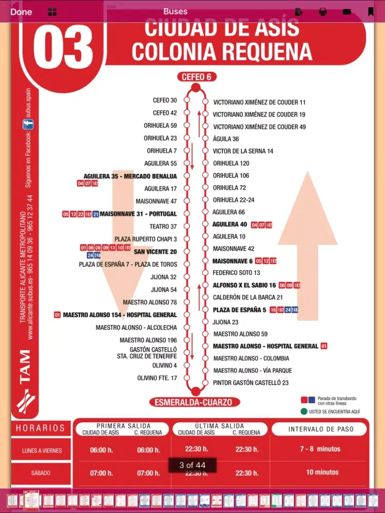 Screenshot di Alicante - Benidorm - Denia : Transport & Maps & Info (Summer 2016) iPad 