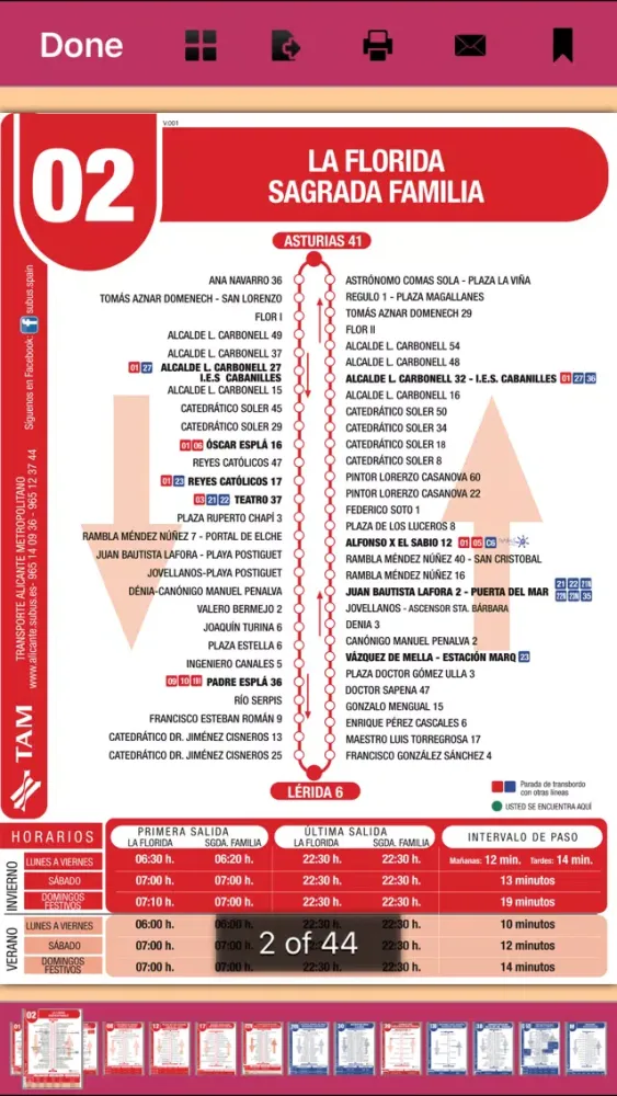 Screenshot di Alicante - Benidorm - Denia : Transport & Maps & Info (Summer 2016)