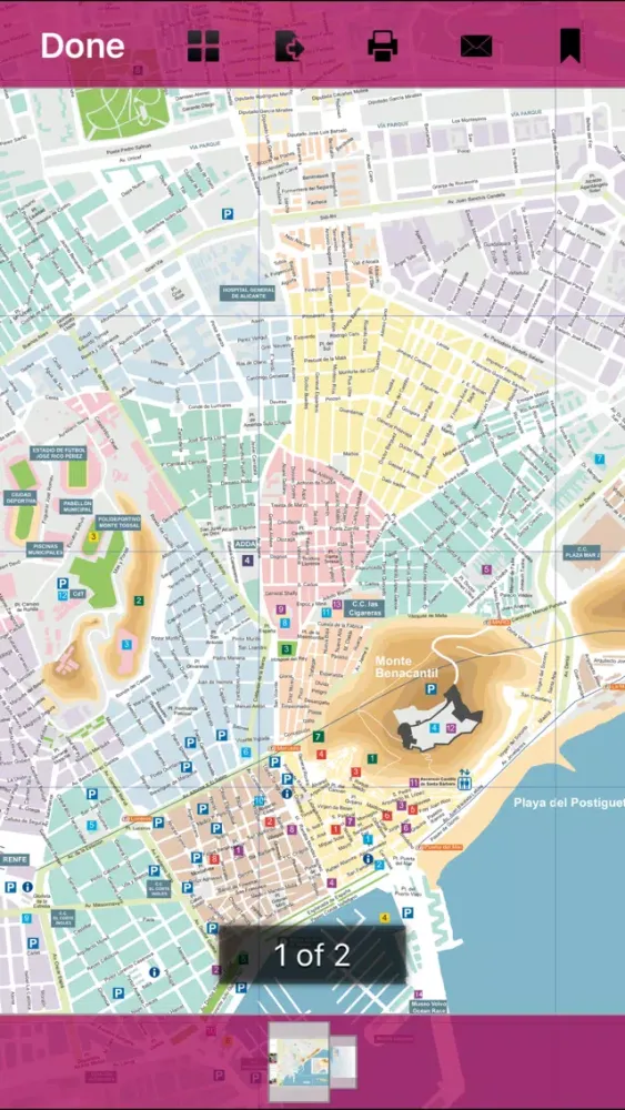 Screenshot di Alicante - Benidorm - Denia : Transport & Maps & Info (Summer 2016)