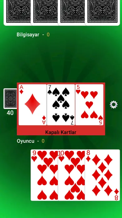 Pişti. Screenshots