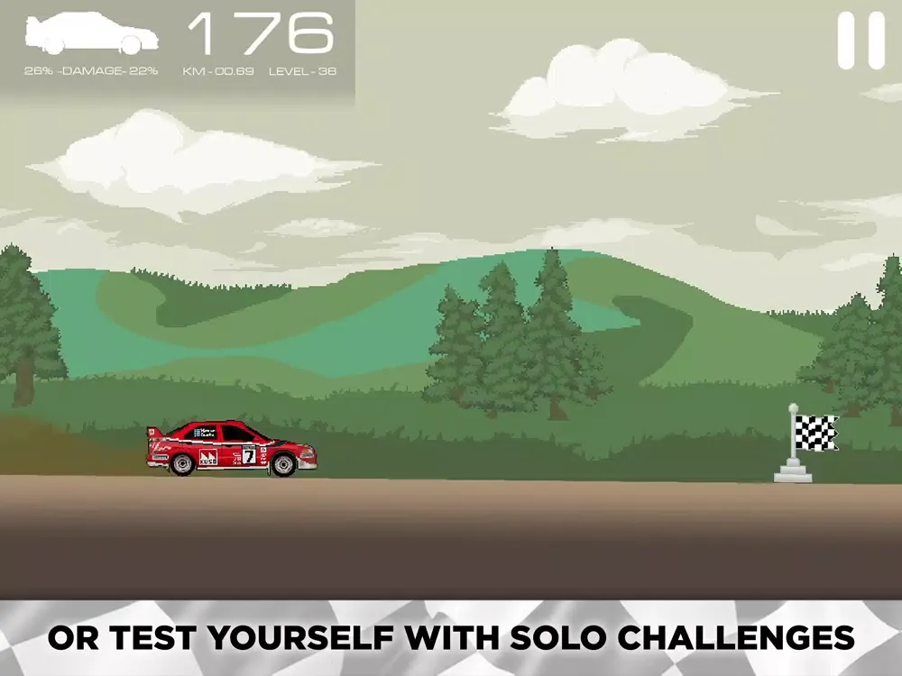 Скриншоты Pixel Rally iPad 