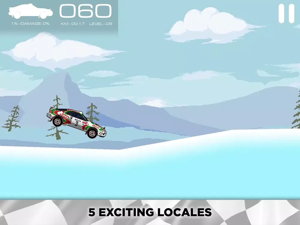 Скриншоты Pixel Rally iPad 