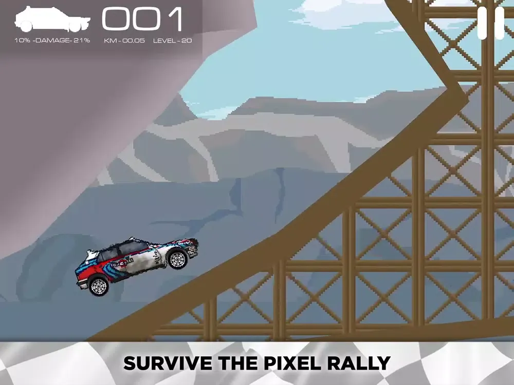Скриншоты Pixel Rally iPad 