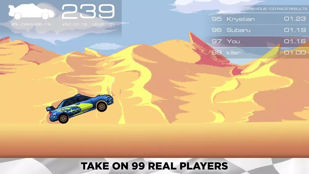 Скриншоты Pixel Rally