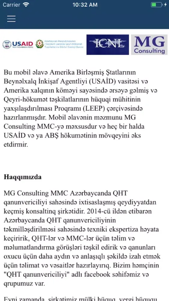 NGO Azerbaijan應用截圖