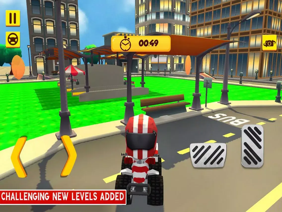Captures d'écran de Skill Racing ATV Quad Bike Str iPad 
