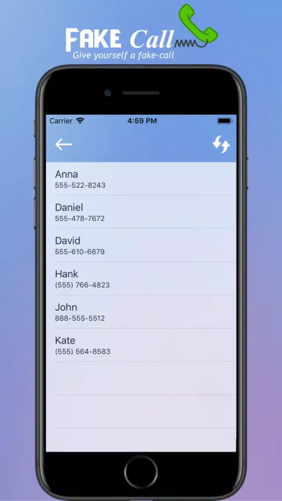Fake Call 2019 স্ক্রিনশট