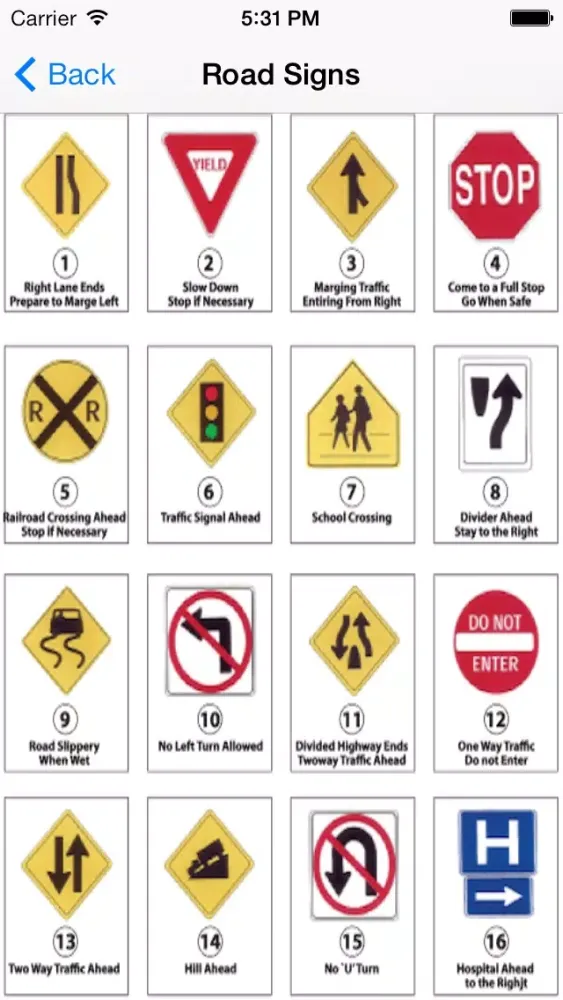Captures d'écran de NY Driving Test Prep