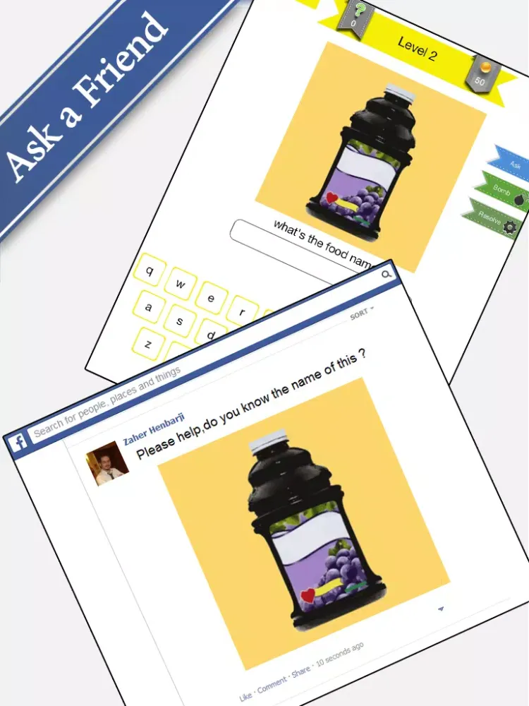 Food Quiz | Guess what is the brands iPad  Screenshots