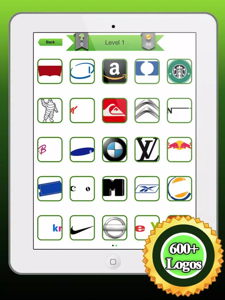 Screenshot di Logo Quiz - Brand Logos Test iPad 