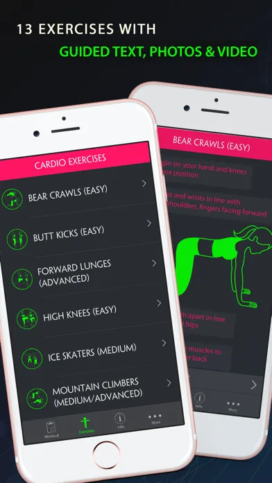 30 Day Cardio Fitness Challenges ~ Daily Workout应用截图