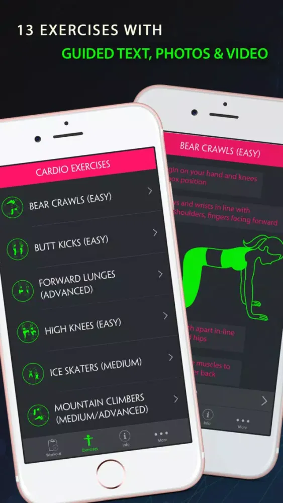 30 Day Cardio Fitness Challenges Pro应用截图