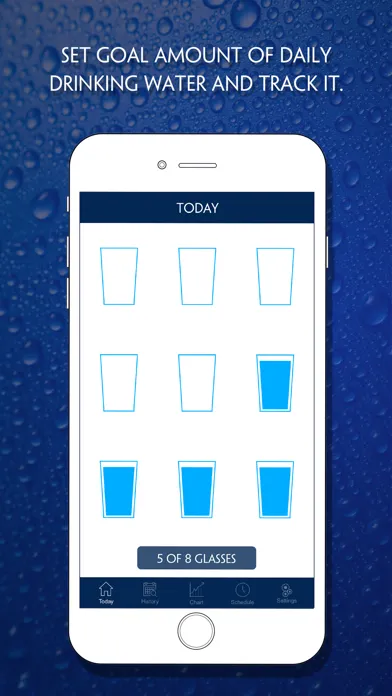 Capturas de pantalla de Daily Water - Water Reminder & Counter