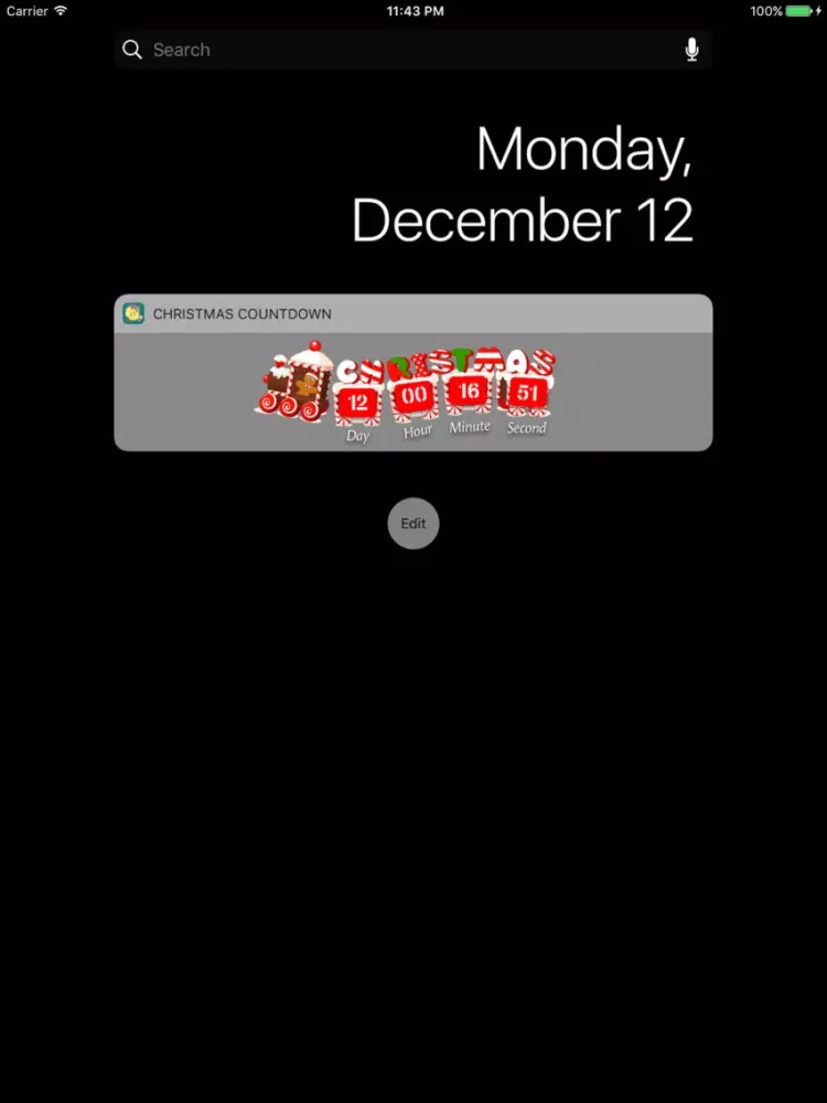 Capturas de pantalla de Christmas Countdown ~ Pro Version iPad 
