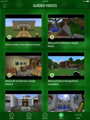 Guide for Building House - for Minecraft PE Pocket Edition iPad  स्क्रीनशॉट