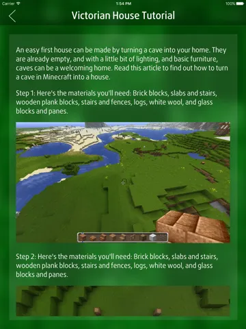 Guide for Building House - for Minecraft PE Pocket Edition iPad  स्क्रीनशॉट
