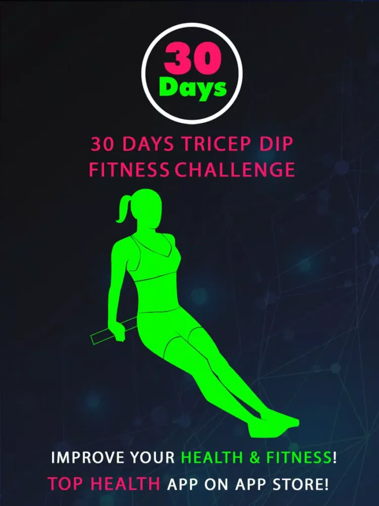 30 Day Tricep Dip Fitness Challenges Pro iPad  سکرین شاٹس