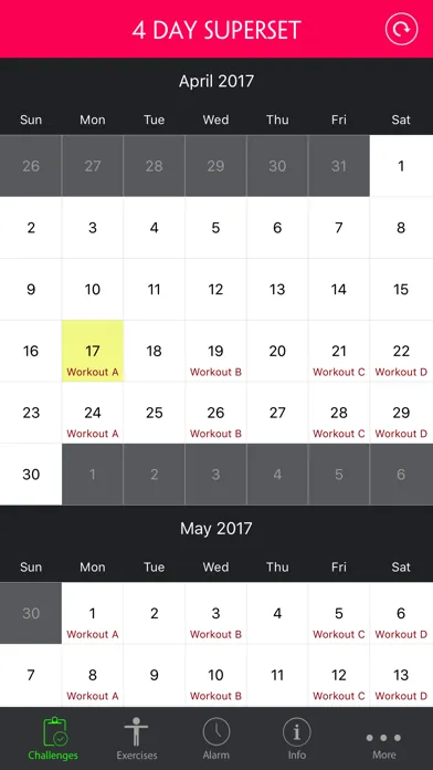 تصاویر 4 Day Superset Split Workout