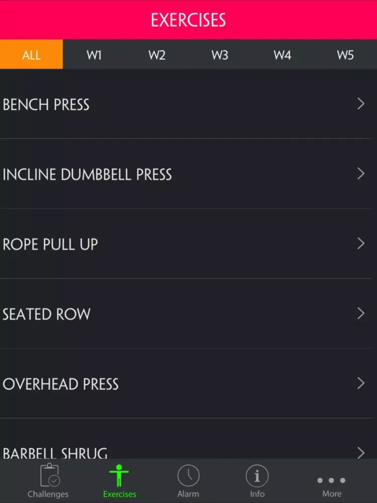Zrzuty ekranu Max Adaptation Upper Lower Workout Pro iPad 