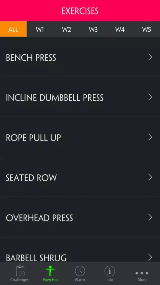 Zrzuty ekranu Max Adaptation Upper Lower Workout Pro