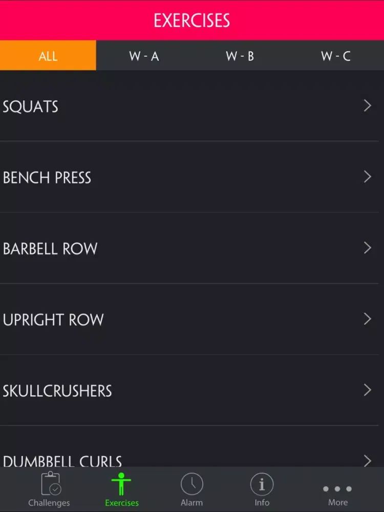 Muscle & Strength Full Body Workout Routine Pro iPad  سکرین شاٹس